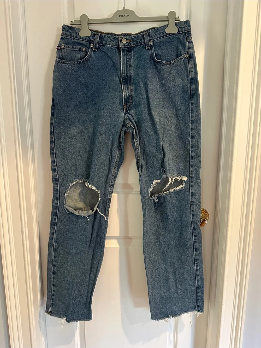 Polo Jeans Company by Ralph Lauren Distressed Dark Blue 36x32